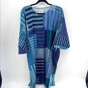 Sou Sou Kyoto Japanese kimono style scoop neck dress